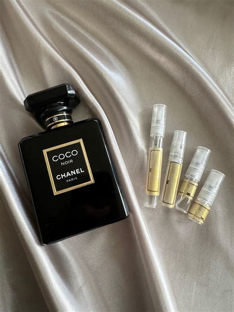 chanel coco noir parfum sample|Chanel coco noir notes.